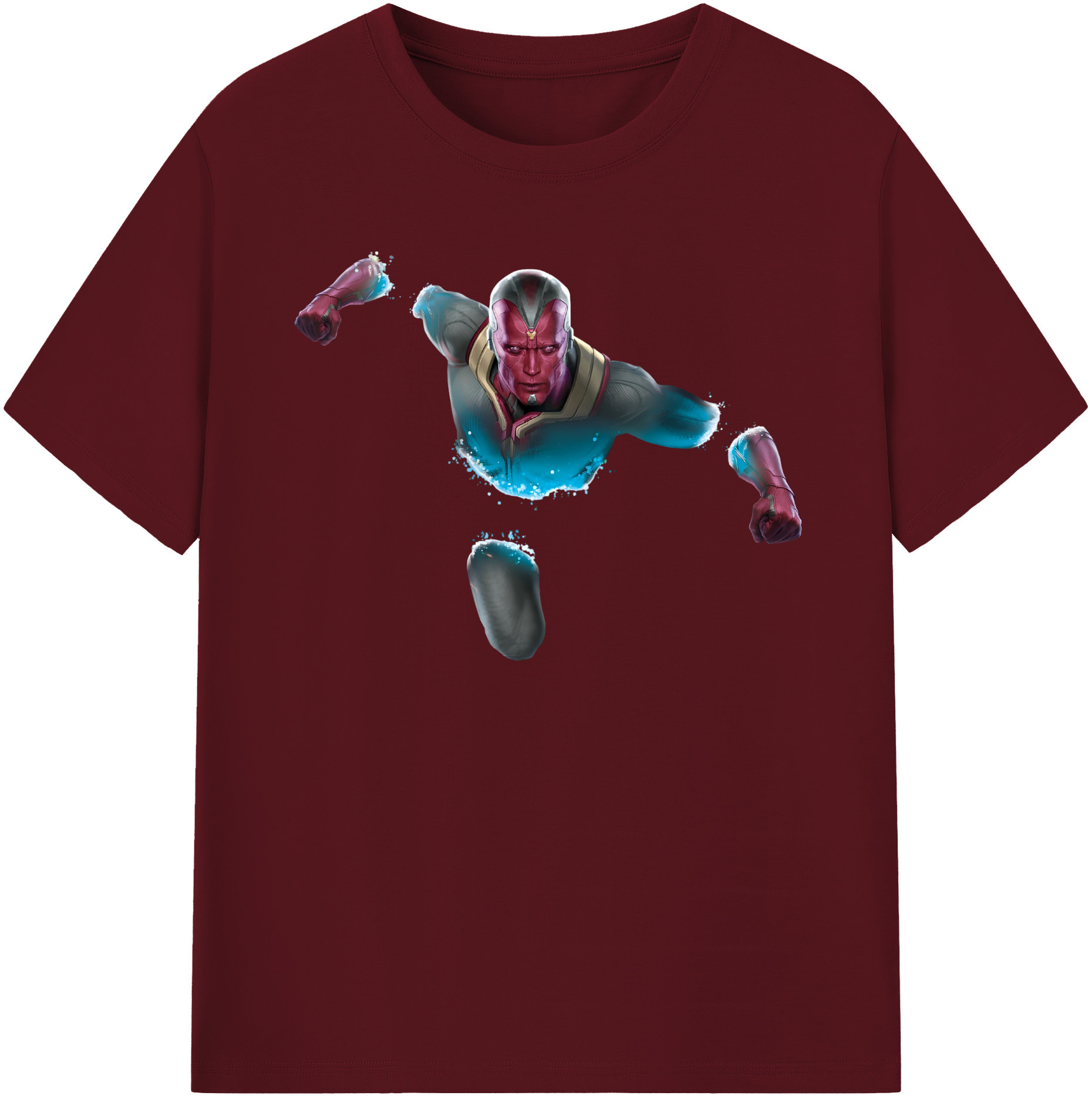 （画像用） アベンジャーズ The Avengers 綿100％半袖Tシャツ（フロントプリント）